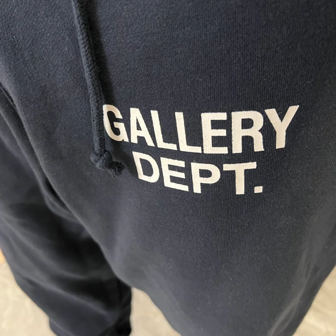 Gallery Dept. English Logo Sweat Pant English Basic Logo Sweat Pant Vintage Washed Trousers Washed Black S-XL ⚠️Note: The genuine product is not black and the color is navy blue. Don’t buy the wrong one!